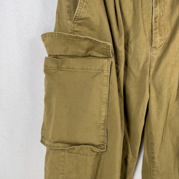 Old Navy Cargo Pants Utility Baggy Khaki Military Skater Grunge Y2K Men's Large - Picture 6 of 6